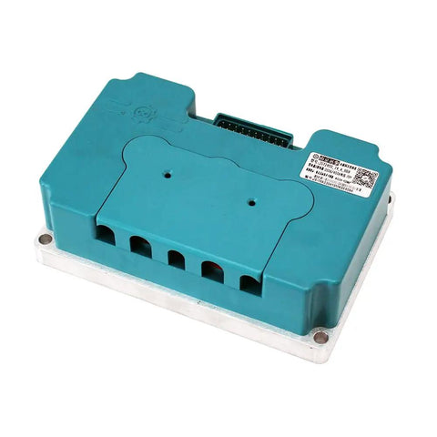 Professional Programmable Motor Controller For Electric Scooter Speed Boost Tweak Parameters Upgrade Acceleration Crank Up Torque With 200A High Amp Output, blue and silver heavy-duty ESC.