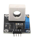 Built Tough Hall Effect Current Sensor Module Packing 100A Overcurrent Protection With Adjustable 3A Steps, isolated PCB design.