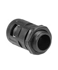 Heavy Duty Corrugated Cable Gland Connector Kit For AD15.8 Conduit M18 Threaded Pipe Joint Clamps 8 Pack Easy Install No Fuss Wire Pass Through And Conduit Fit, black plastic AD15.8 M18 conduit gland