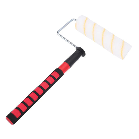 9 Inch Paint Roller Kit With Telescopic Extension Pole offers a smooth operator approach with a robust handle for easy grip.