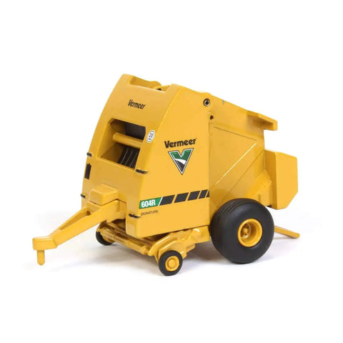 604R Round Hay Baler Diecast Model With Hay Bale One Sixty Fourth Scale For Collectors Realistic Detailing Ideal For Display