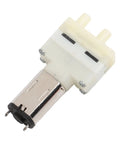 Replacement Motor For Integrated Water Pump In Robot Vacuum Cleaner, durable plastic and metal design for effective wet cleaning.