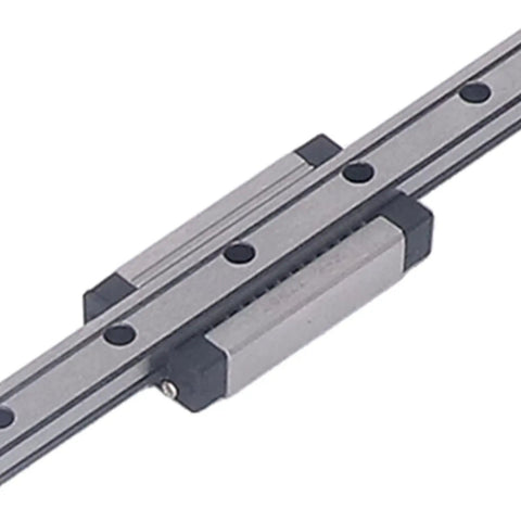 400mm Linear Guide Rail For CNC Machines And 3D Printers High Precision Steel Slider Bearing Micro Motion Slide Ultra Smooth Linear Motion Micron Grade Accuracy For Your DIY Rigs. steel rail and bearing block