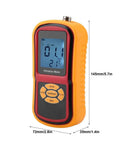 Portable Handheld Vibration Meter With LCD Display And Split Measurement, Digital Vibration Tester For Motors, 145mm orange case
