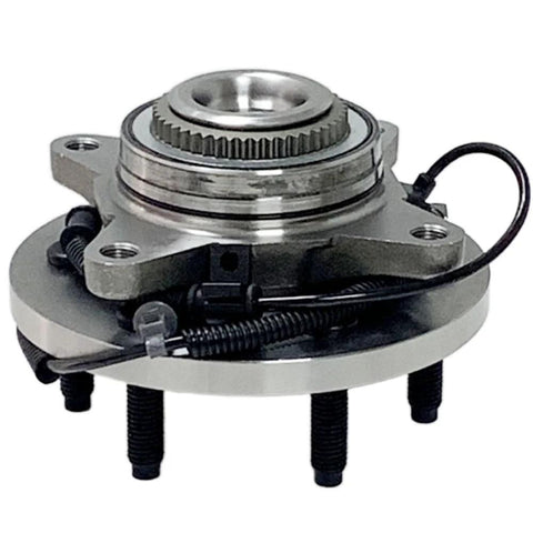 Front Wheel Hub Bearing Assembly 6 Lug 4WD With ABS For Ford F150 Expedition 2011 To 2014 And Lincoln Navigator Premium Greased.