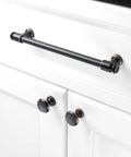 10 Pack 7.5 Inch Oil Rubbed Bronze Cabinet Pulls Handles For Cabinets Drawers Dresser Cupboard Bedroom Bathroom Solid Metal