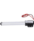 12V Micro Linear Actuator With 100mm Stroke, 8mm Per Second Travel, 70N Force, low noise, short circuit protection, side view