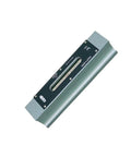 No Nonsense Heavy Duty Sensitive Plane Spirit Level Precision Leveling Gauge For Rock Solid Multi Angle Measurement Rugged Industrial Engineering Workhorse Tool 542 3002V, top view of level with markings.