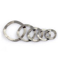 Flat Washer Kit Set M3 M4 M5 M6 M8 M10 M12 M16 M19 In 304 Stainless Steel Three Wave Crest Type Spring Washer Gasket Assortment 350 Pcs Durable And Beefy, five sizes shown