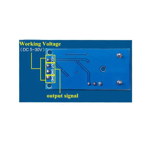 ZMCT103C 5A AC Current Sensor And Transformer Module Featuring Integrated Op Amp Single Phase Analog Output showing voltage connections.
