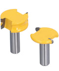Kick Your Woodworking Up A Notch With This Sweet T Type Router Bit Set, 4 Inch alloy steel milling cutters for wood edging.