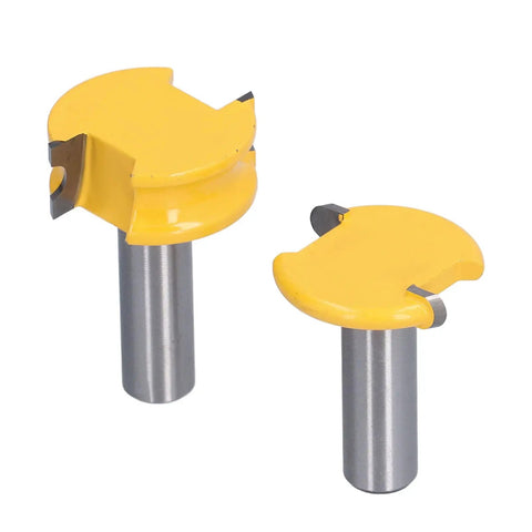 Kick Your Woodworking Up A Notch With This Sweet T Type Router Bit Set, 4 Inch alloy steel milling cutters for wood edging.