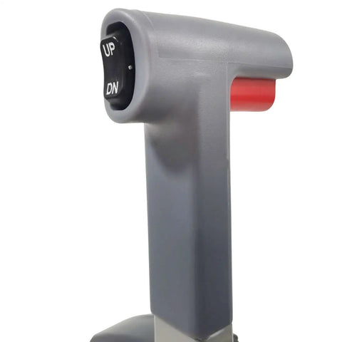 Side view of Yamaha Outboard Remote Control Box 10 Pin 16 Ft Cable Side Mount Emergency Lanyard Kill Switch For 703 Series