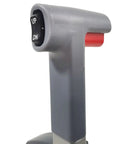 Close-up of a marine throttle control with up and down buttons, part of the Outboard Pull Start Throttle Harness Kit