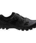 X Alp Mesa Mountain Bike Shoe For Men Black Size 45 with Boa Fit System and Grippy Rubber Sole side view