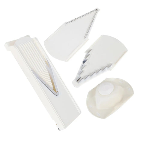 V Shaped Grater For Vegetables And Fruits Large Sturdy Frame With Stainless Steel Blades Multifunction Kitchen Tool