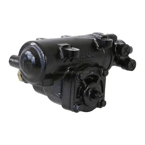 RHD Power Steering Gear Box For Jeep Cherokee XJ And Grumman LLV Postal Vehicle, Premium New Gearbox shown in black finish