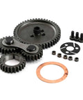 Dual Idler Noisy Timing Gear Drive Set For Big Block Chevy 454 with thrust bearing and offset bushings
