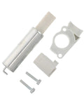 Heavy Duty Concrete Saw Drive Belt Tensioner Assembly Replacement Kit Fits Ts400 General V Belt Cutoff Machines And Floor Saws For Reliable Industrial Power Tools, white metal parts with screws
