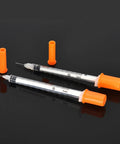 Syringes With Needle 30 Pack U-100 1ml 30G 5/16 Inch 8mm Sterile Individually Wrapped For Clear Measurements And Accurate Dosing In Lab And Medical Prep, 1ml syringe