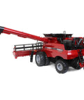 Case IH 8240 Big Farm One Six Scale Combine With Grain Head And Corn Head Set Lights And Sounds Movable Auger Steerable Rear Wheels