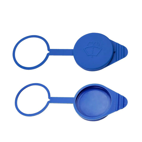 Windshield Washer Fluid Cap Replacement For Ford Focus 2012 2013 2014 2015 2016 2017 2018 Direct Fit Plug And Play OEM Style Blue Cap