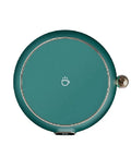 Electric Coffee Mug Warmer For Desk Keep Those Sips Straight Up Piping Hot With This Zero Fuss Plate Heater For Coffee Tea Cocoa Milk And Soup In Bold Red Or Green, teal round mug warmer with touch control.