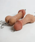 Penis Prank Fishing Hook Realistic Novelty Lure For Fishing Hilarious Gag Gift For Anglers, flesh-tone with treble hooks