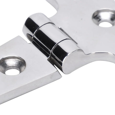 316 Stainless T Shape Boat Door Hinge For Cabinet And Yacht Doors Beefed Up Marine Hardware Corrosion Resistant With Mirror Finish Ideal