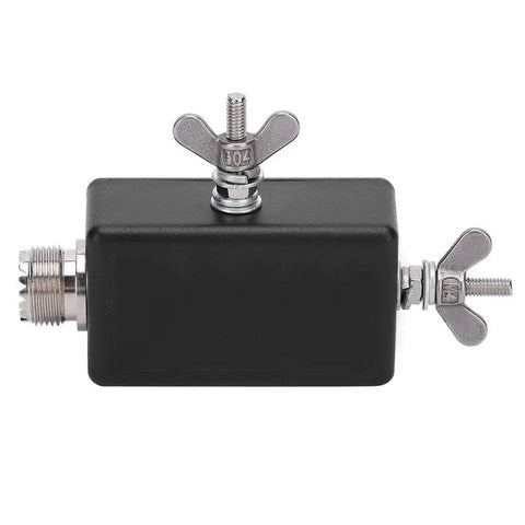 End Fed Half Wave Balun for Ham Radio, Rugged Hard Plastic Shell, 100W SSB Ready, Portable 50 Ohm Antenna Connector