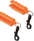 Orange Archery Arrow Puller Gripper With Belt Clip Two Pack featuring soft molded handle and keychain design