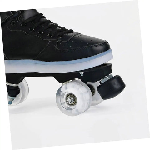 2 Pcs Adjustable Rubber Toe Stops for Roller Skates, round shape braking blocks on quad skates, durable skating shoes accessories