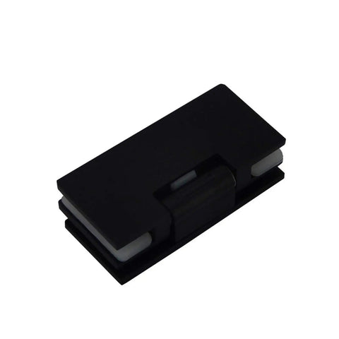 304 Stainless Steel Bathroom Glass Door Hinge Black Folding For Frameless Shower Doors And Cabinet Cupboard Built Tough No Rust 6-10mm