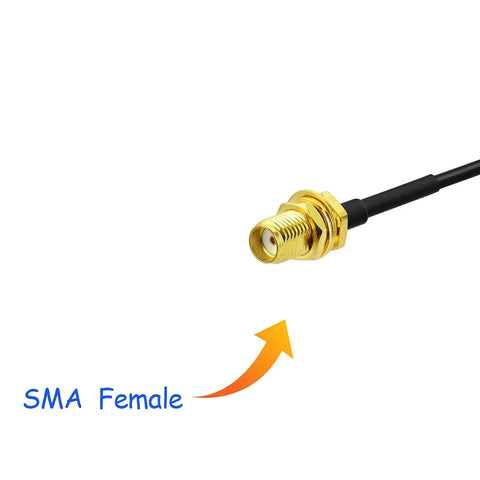 Rad Dual Band Ham Radio Antenna With Magnetic Base For VHF UHF 136-174MHz And 400-470MHz, 8dBi Omni Directional Gain, SMA Female Connector