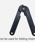 180 Degree Rotating Folding Hinges for Cabinets and Furniture, Heavy Duty Iron Lid Hinge, open position for folding chairs usage