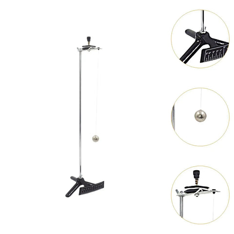 Pendulum Experiment Kit For Physics Classrooms And School Labs Hands On Learning Tool with iron pendulum and sturdy base.