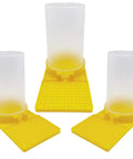 Three Pack Beehive Water Dispenser For Beekeeping Entrance Feeder Bee Drinking Station Nest Durable Easy To Observe Gear