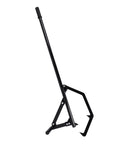 Log Lifter And Roller For Lawn Mower Lift Jack 51 Inch Adjustable Tilt Hook with Rubber Wood Roller and Non Slip Handle