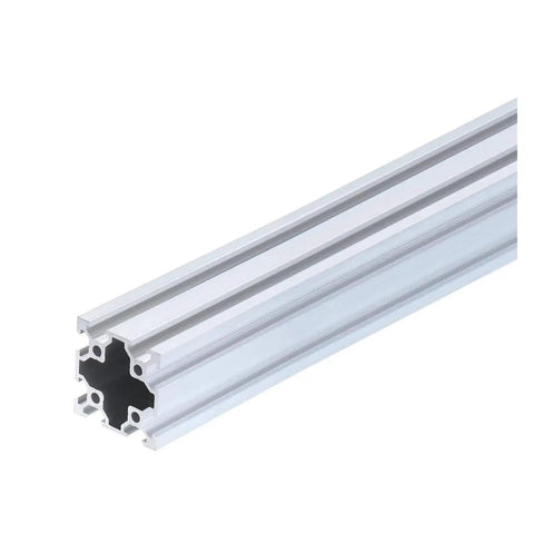 40x40mm V Slot Aluminum Profile Double Slot Extrusion Rail Frame For CNC Machines And 3D Printers High Strength Precision Linear Rail Smooth Motion With Optimized V Groove Durable DIY Gantry Frame For Pro Builds, silver 6063-T5 extrusion rail