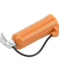 Miniature Realistic Rc Fire Extinguisher For 1/18 And 1/24 Scale Trucks Dope Custom Crawler Gear Upgrade Vibrant Orange Plastic Safety decor accessory kit, showing detailed orange plastic fire extinguisher.