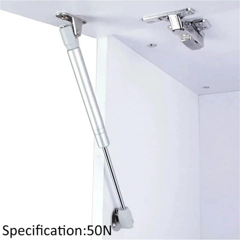 Heavy Duty Four Piece Gas Strut Cabinet Door Lift Support Kit With Pneumatic Rod Hydraulic Spring Hinges in cabinet