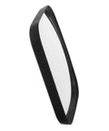 Wide Angle Convex Safety Mirror For Warehouse Parking Garage Driveway Blind Spot Coverage Beat Up Resistant Shell angled view.