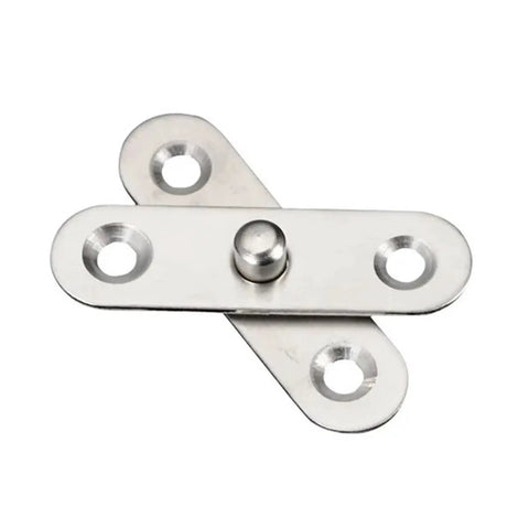 360 Degree Rotating Concealed Door Hinges For Cabinets And Wood Doors, Heavy Duty Stainless Steel Pivot Hinge shown close-up
