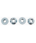 Heavy Duty Replacement Chainsaw Bar Nuts That Fit Like A Glove And Keep Your Rig Running Smooth With Standard 13mm Wrench Compatibility For Flange Mount Guide Bar Hardware Upgrades - Silver, Pack of 4.