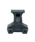 Front view of Lerna Mount Kit For MRO Optic Black Tactical Picatinny Rail Mounts, showing durable aluminum construction.