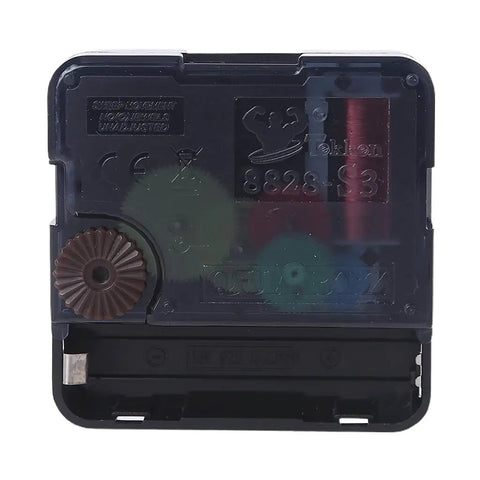 Battery Operated Quartz Wall Clock Movement Kit With Hands Replacement for DIY Clock Repair, showing the back panel design.