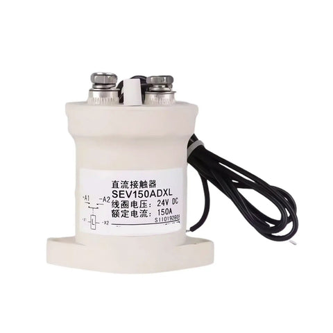 Premium High Voltage Dc Contactor For Ev Charging Stations Solar Setup Heavy Duty Workhorse Designed To Take Heat Straight Up Reliable 72V Relay Switch Assembly, close-up view showing connection terminals.