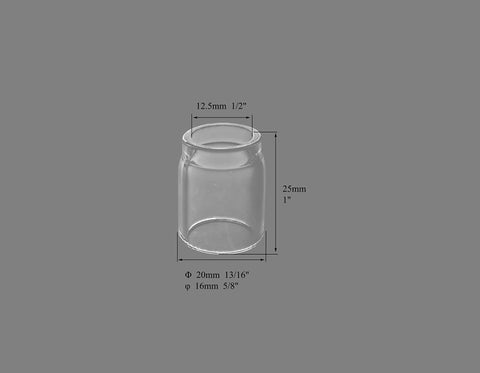 Clear Quartz TIG Glass Cup Nozzle Set For SR WP Welding Torch Gauges Four Through Eight (4 5 6 7 8), Plus 11.0 Mm And 12.5 Mm Options