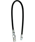 18 Inch Flex Grease Gun Hose Extension With Coupler For Hand And Air Powered Guns, 4500 PSI Working Pressure, 10000 PSI Burst, One Eighth NPT Ends