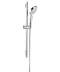 Croma Select E 6 Inch Handheld Showerhead with Slide Bar and Hose in Brushed Nickel, 2.5 GPM, Modern Design